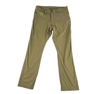 GORUCK Simple Pants Mens 34x32 Tan Casual Travel Lightweight USA Made